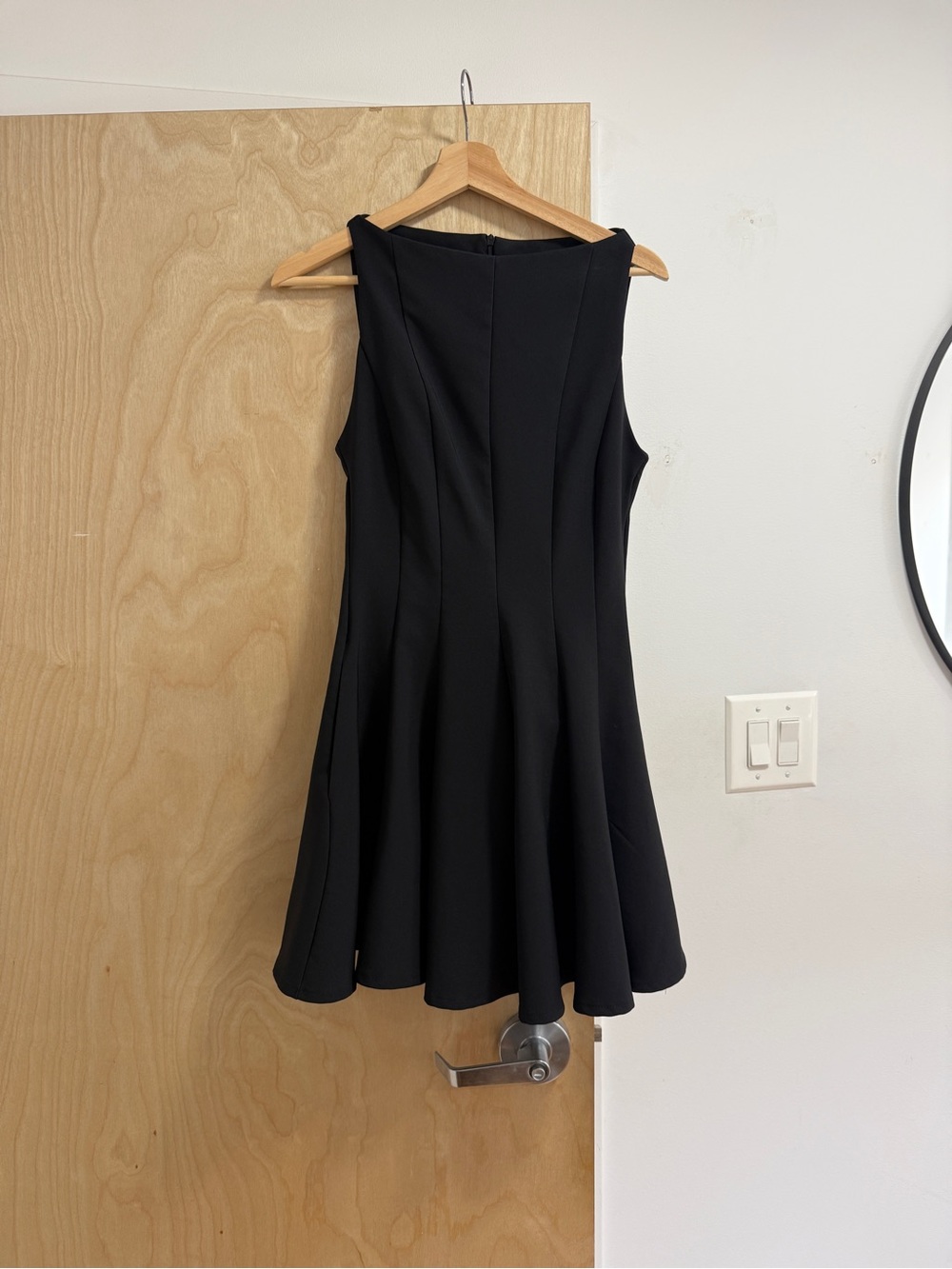 Zara mini black dress